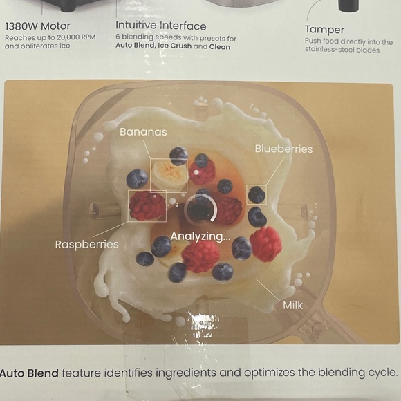 Chefman Obliterator 48 oz Blender w/ Travel Jar Smoothie Maker Ice Crusher Auto - Picture 6 of 8